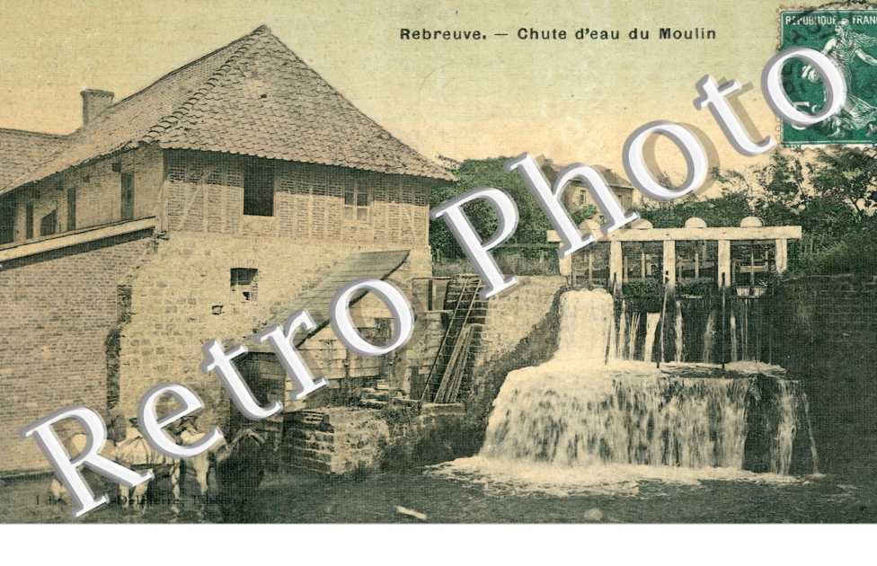Chute d'eau du moulin