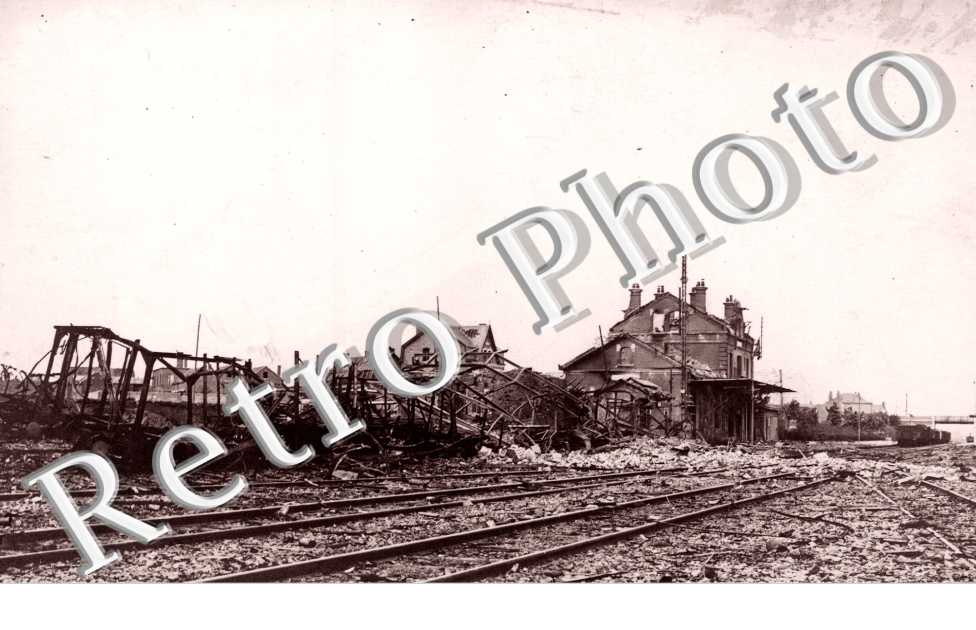 la gare detruite 