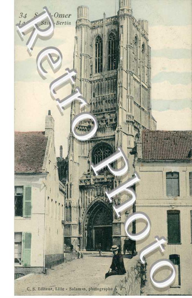 Basilique Notre Dame la tour Saint Bertin