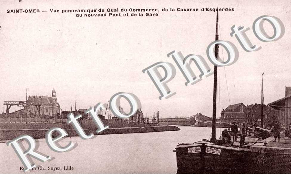 Quai du Commerce, de la Caserne d'Esquerdes