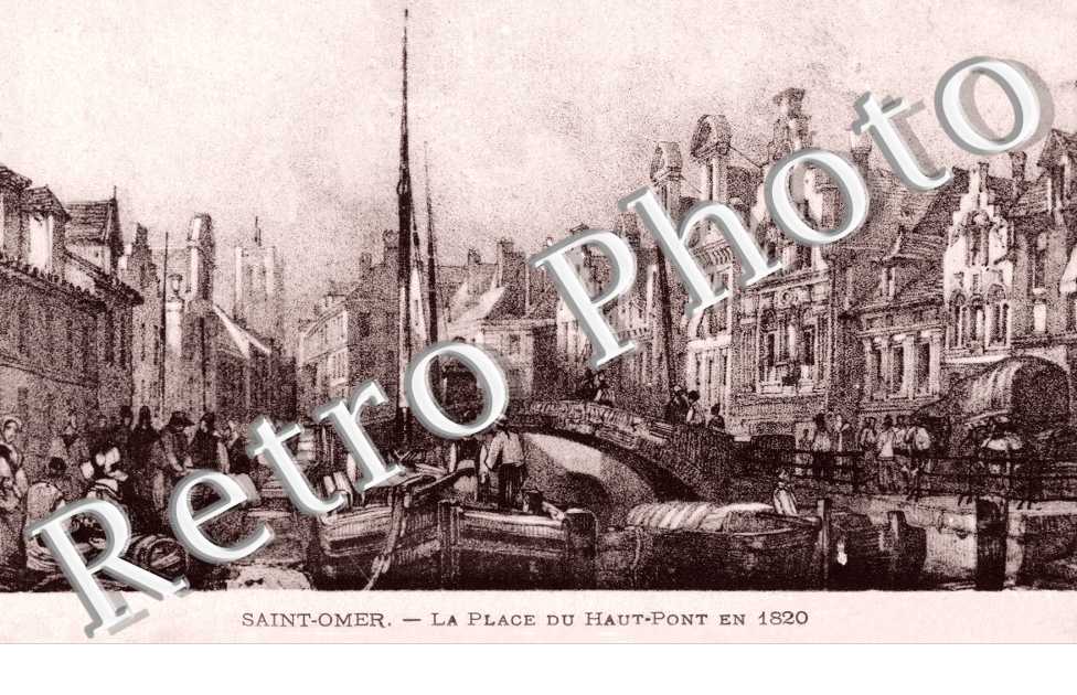 La Plage du Haut Pont en 1820