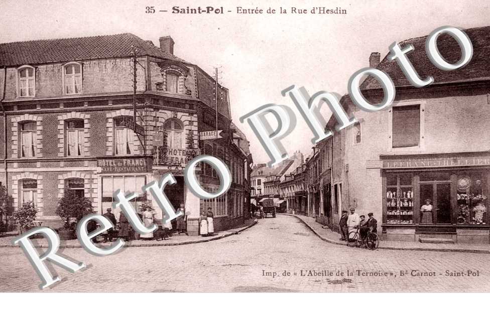 Entree de la rue d'Hesdin