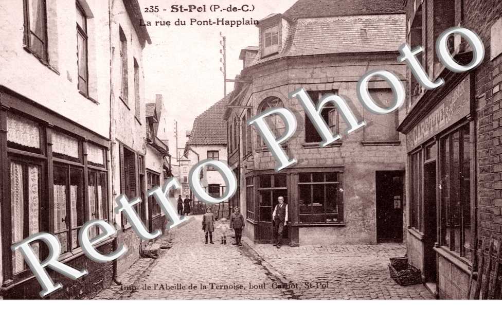 la rue du pont Happlain