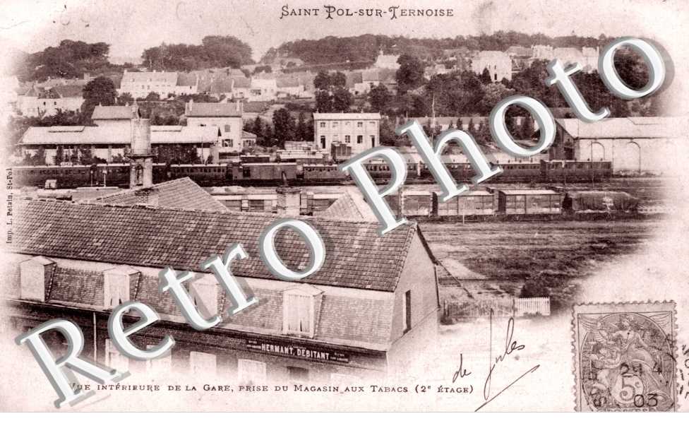 Vue interieure de la gare