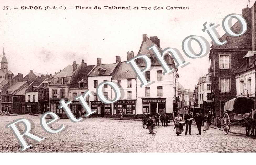 Place du Tribunal et Rue des Carmes