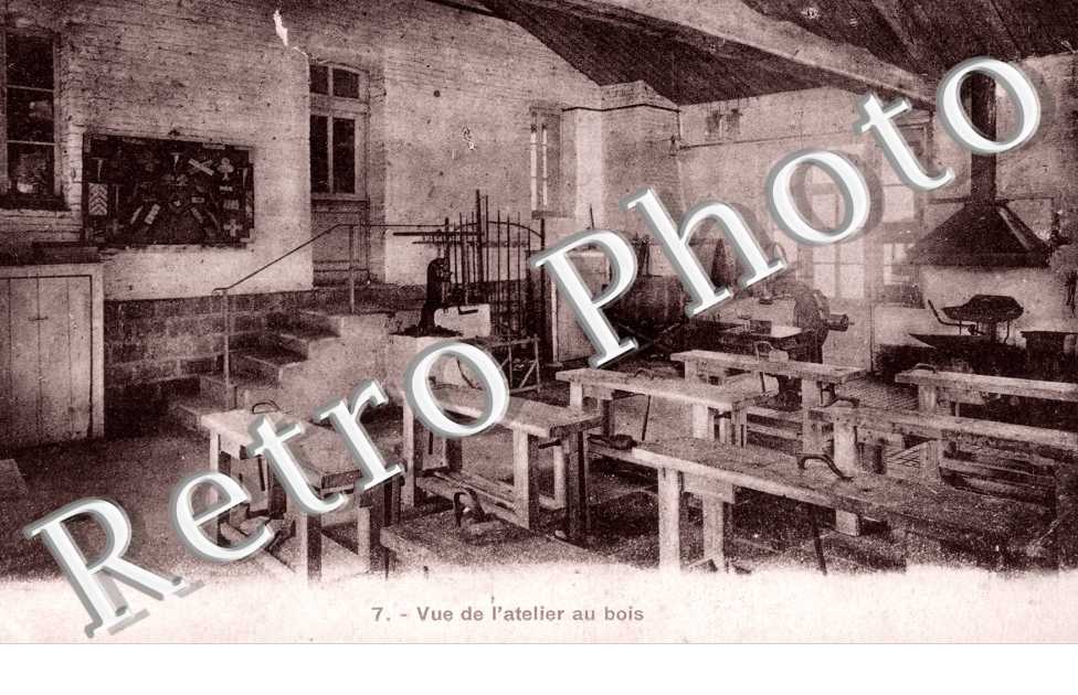 Vue de l'atelier au bois