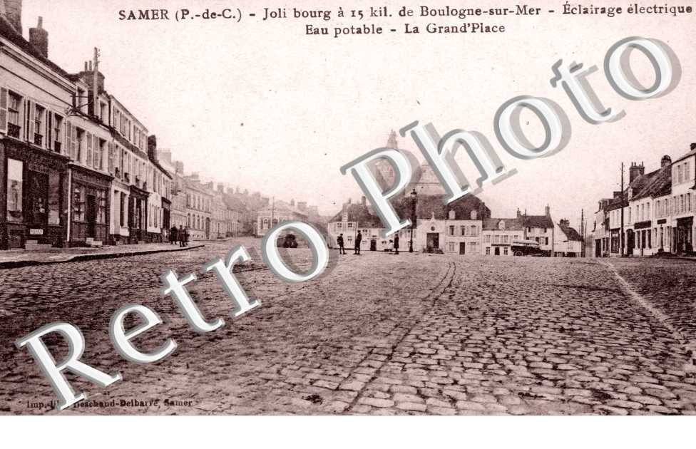 Eclairage electrique - eau potable - la Grand'place