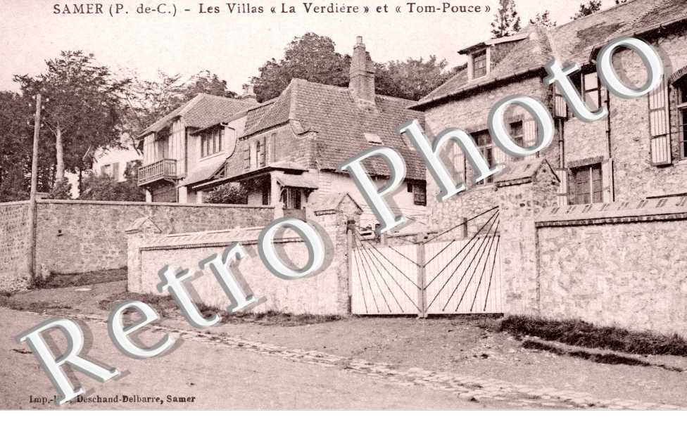 Les villas "La Verdiere" et "Tom-Pouce"