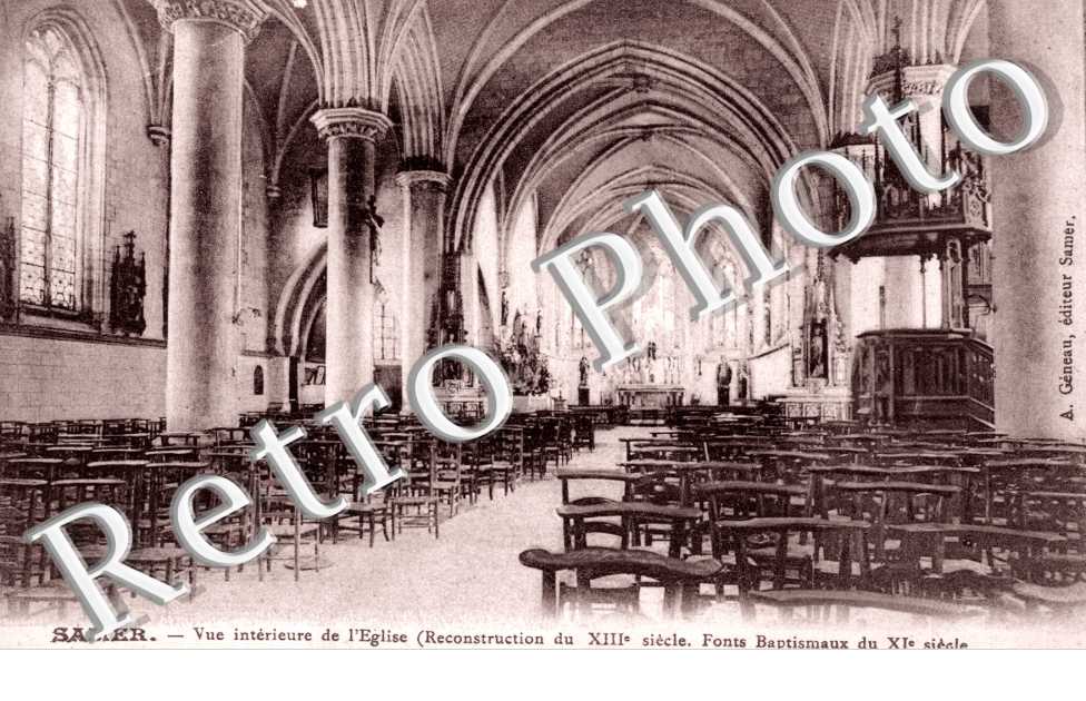 Vue interieure de l'eglise