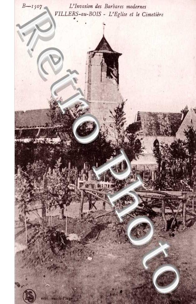 L'eglise et le cimetiere