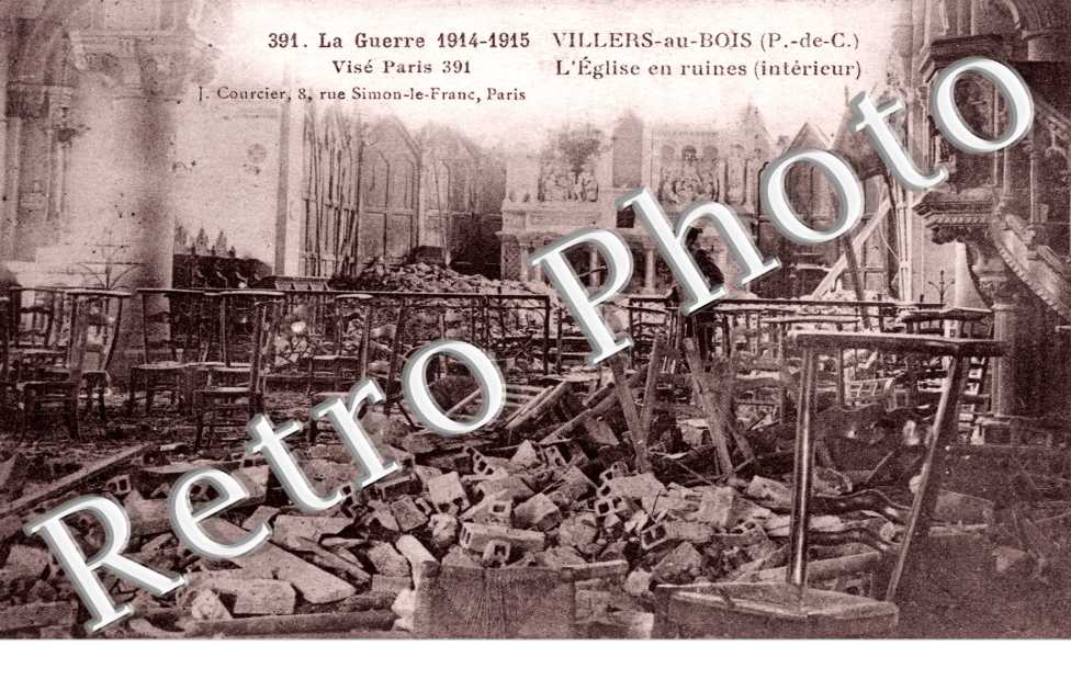 L'eglise en ruines