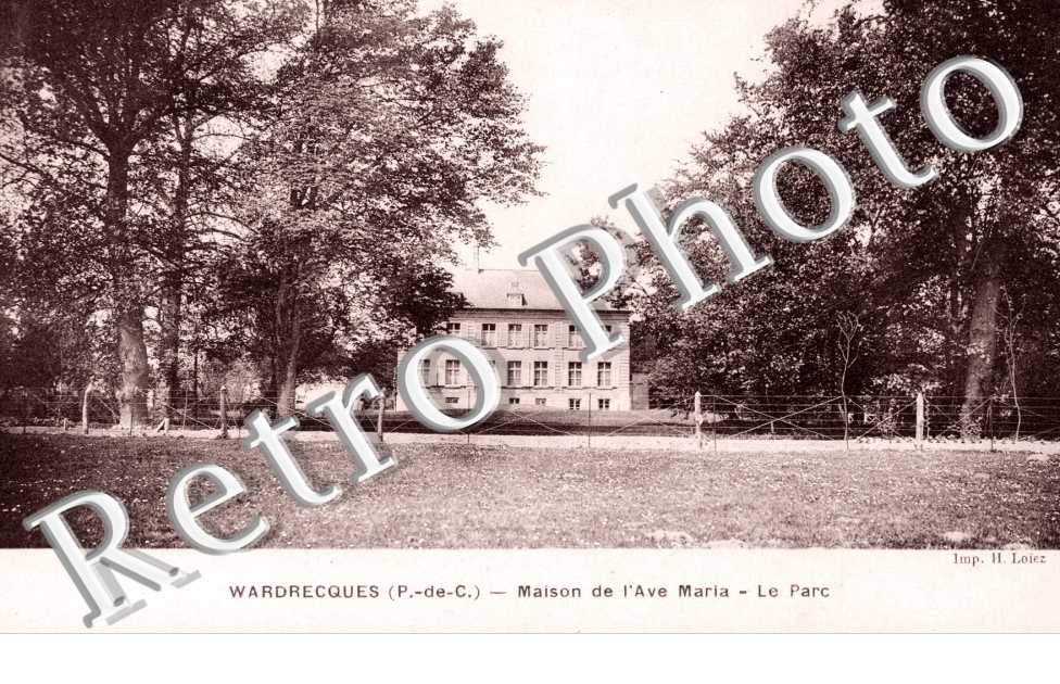 Maison de l'Ave Maria - le parc
