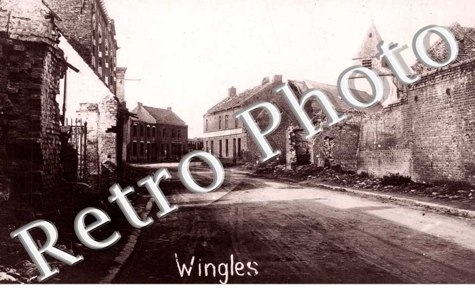 rue en ruines