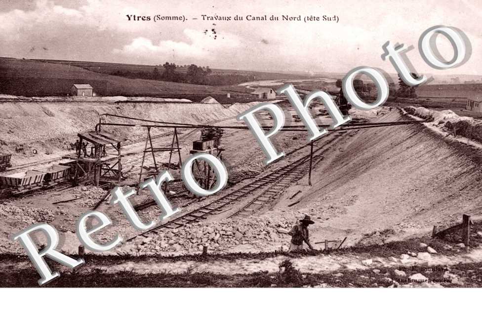 Travaux du canal du Nord