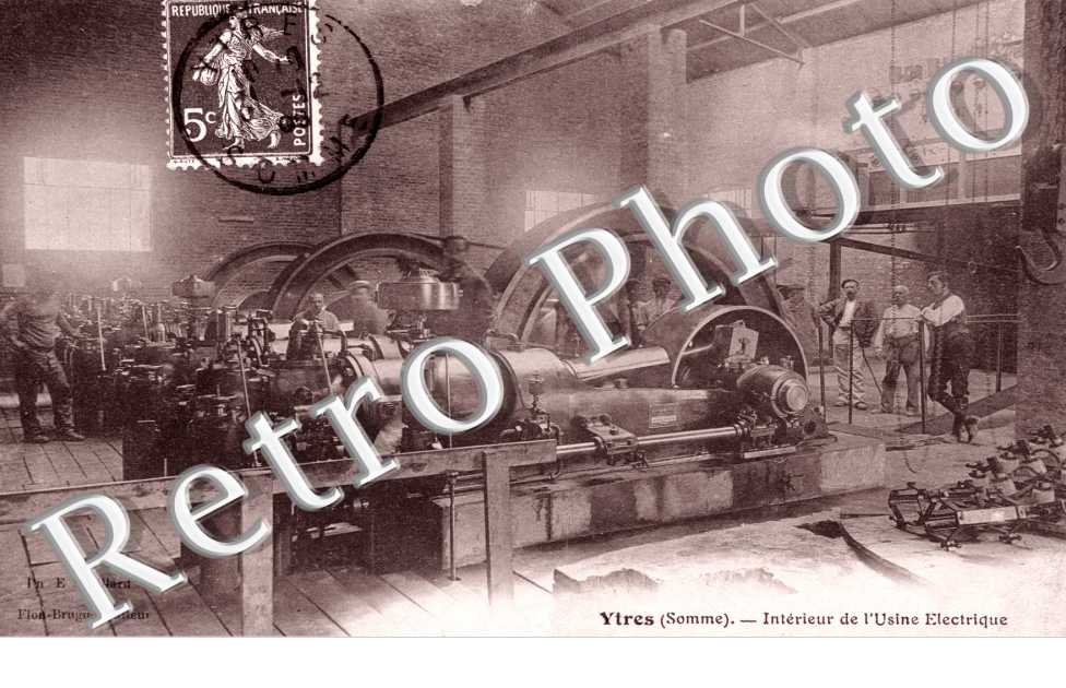 Interieur de l'usine electrique