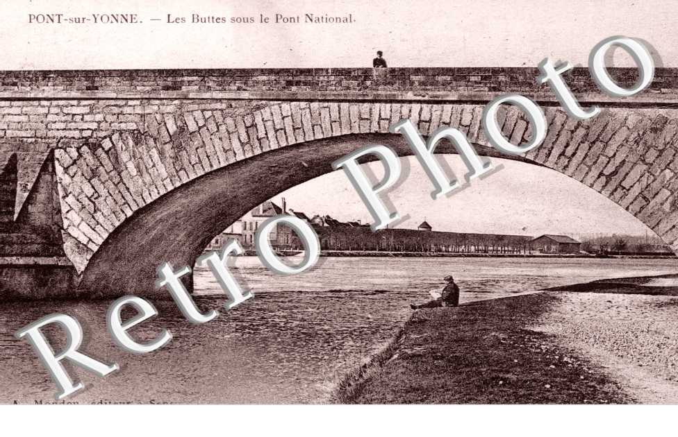 Les buttes sous le Pont National