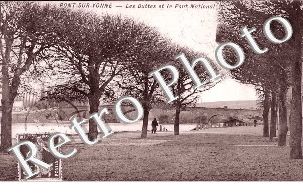 Les buttes et le Pont National