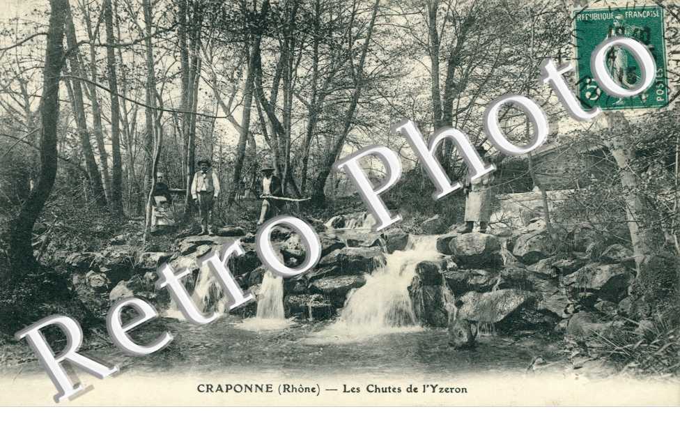 les chutes de l'Yzeron