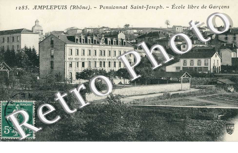 le Pensionnat Saint-Joseph, l'Ecole Libre de Garcons