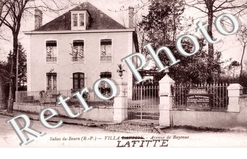 Villa Lafitte, Avenue de Bayonne