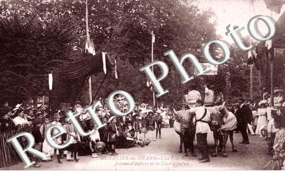 Jeanne d'Albret et sa Cour pendant une fete enfantine