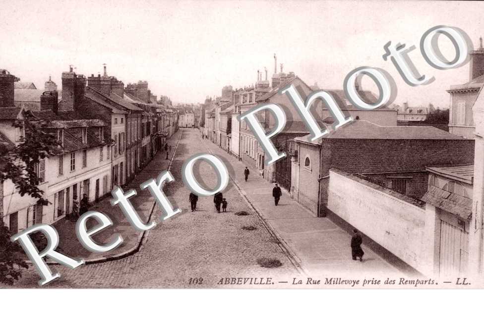 Rue Millevoye prise des Remparts