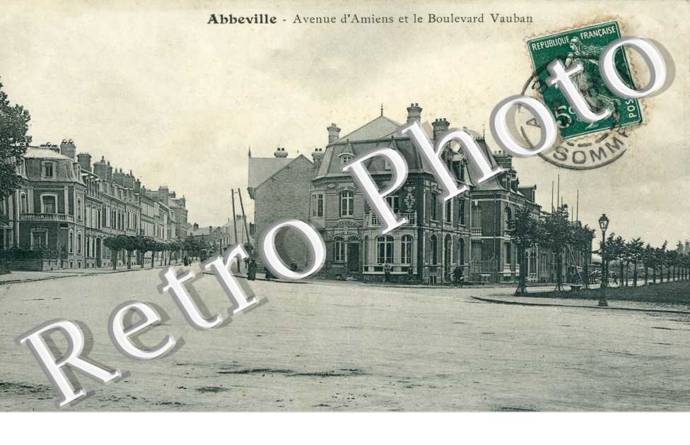 Avenue d'Amiens et le Boulevrad Vauban