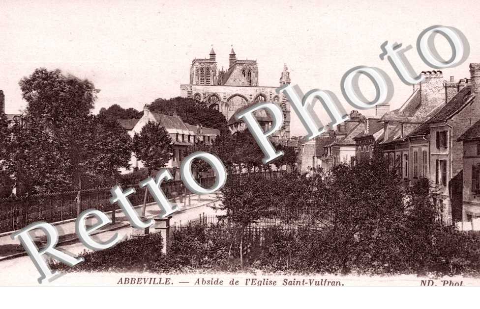 l'Abside de l'Eglise Saint-Vulfran