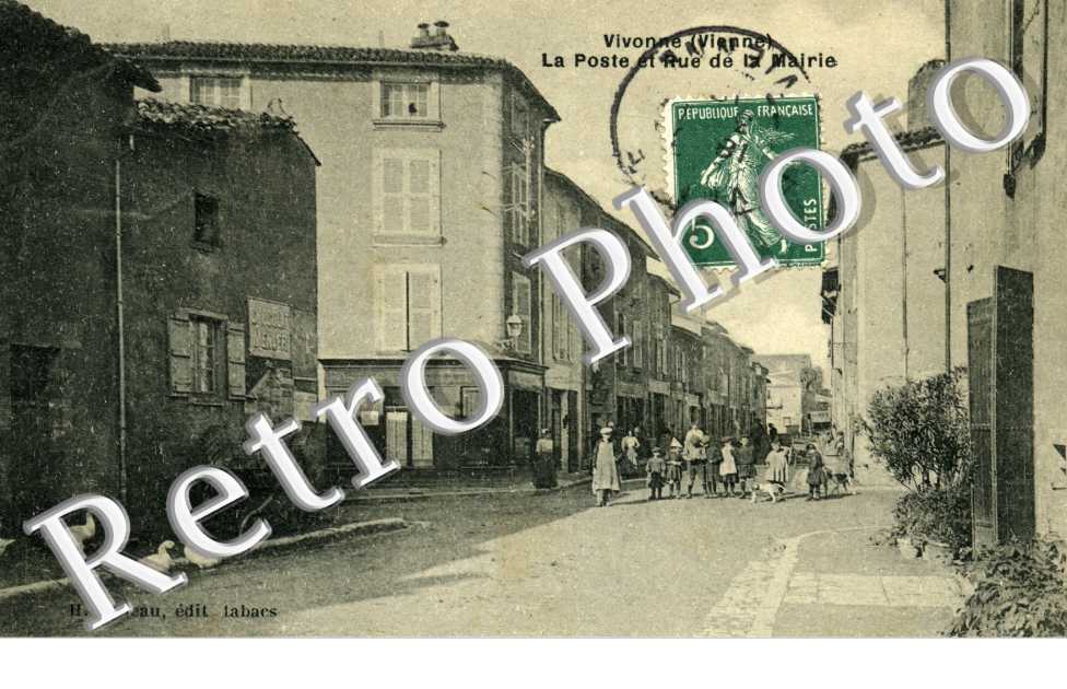 la Poste et Rue de la Mairie