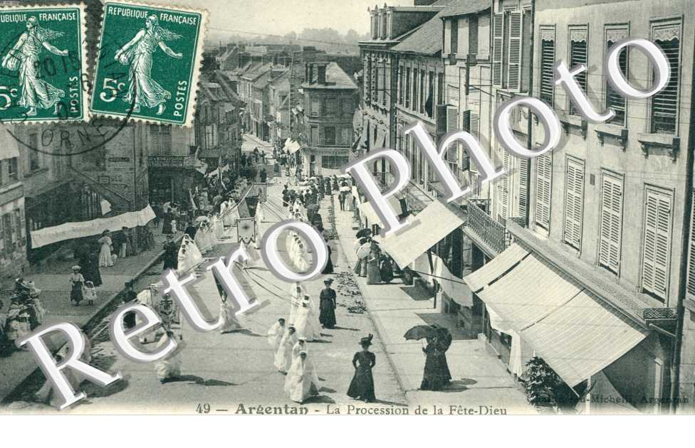 la Procession de la Fete-Dieu