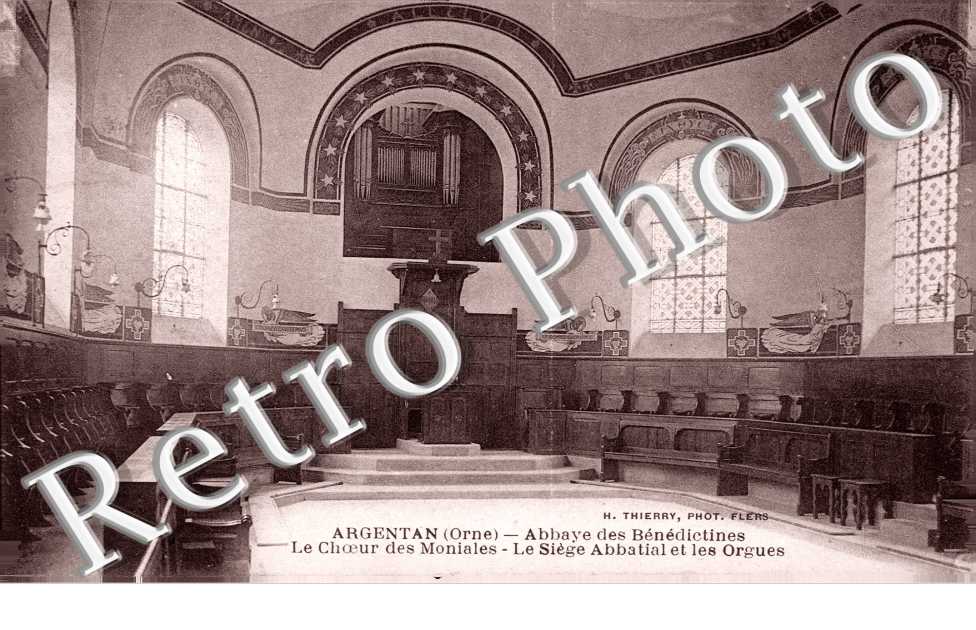 Abbaye des Benedictines - le choeur des moniales