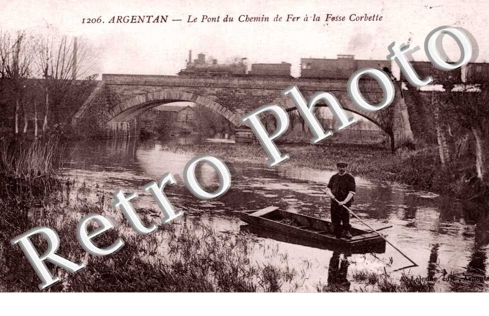 le Pont du Chemin de Fer a la Fosse Corbette