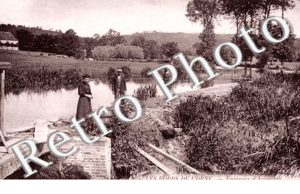 les Bords de l'Orne, l'Orne au Moulin de la Querie