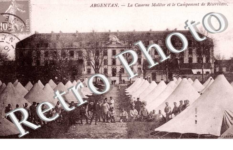 la Caserne Molitor et le Campement de Reservistes