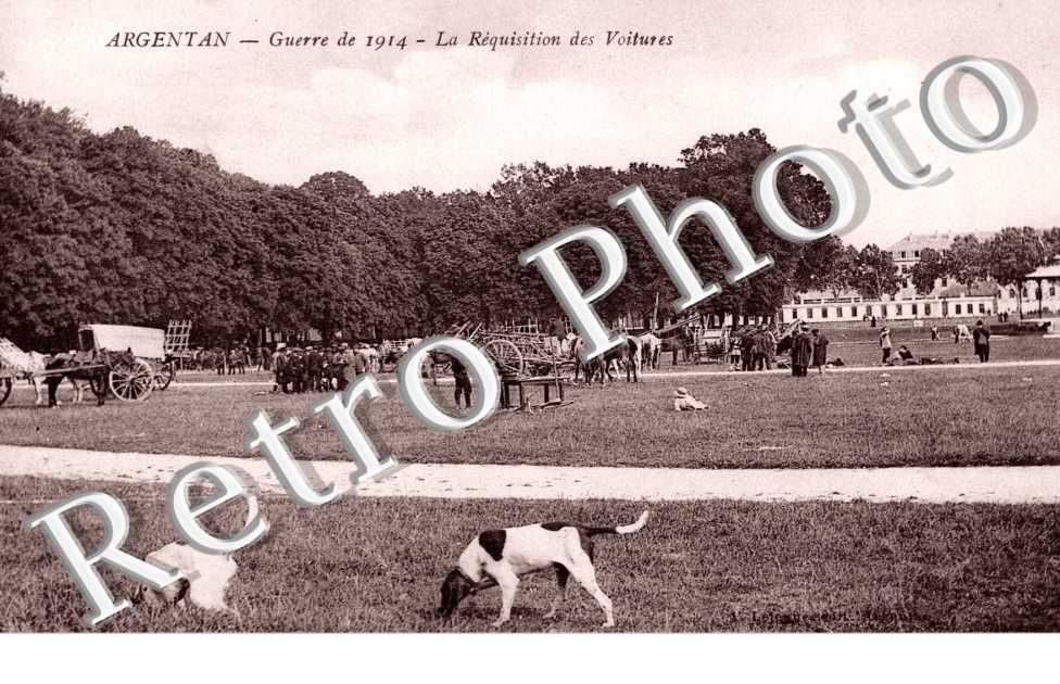 Guerre de 1914, la Requisition des Voitures