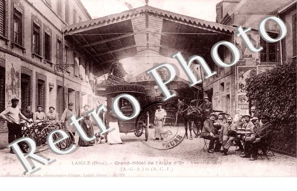 Grand Hotel de l'Aigle d'Or - vue interieure (belle carte)