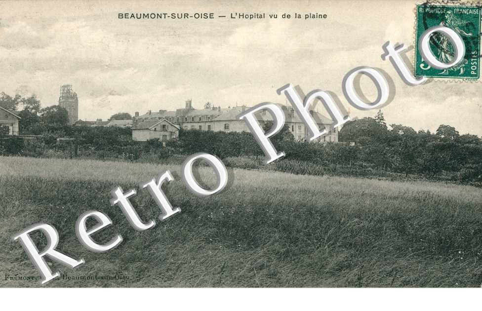 L'Hopital vu de la Plaine