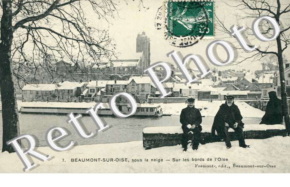 Sous la Neige, sur les bords de l'Oise