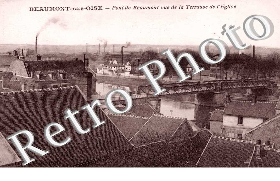 Le Pont vue de la Terrasse de l'Eglise