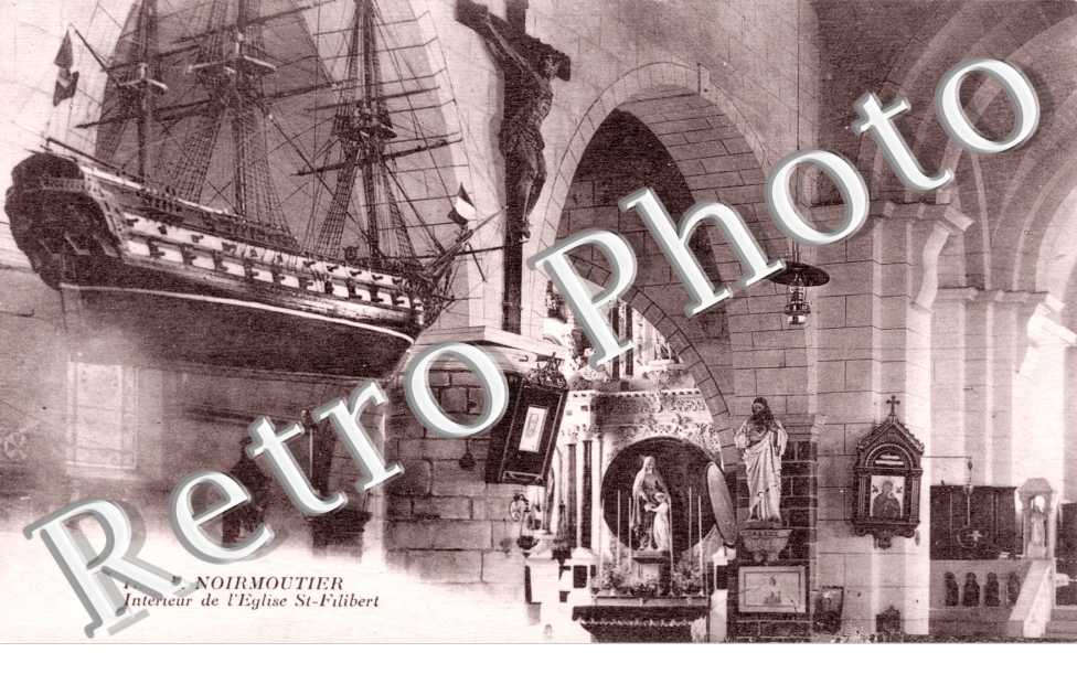Interieur de l'Eglise Saint Filibert