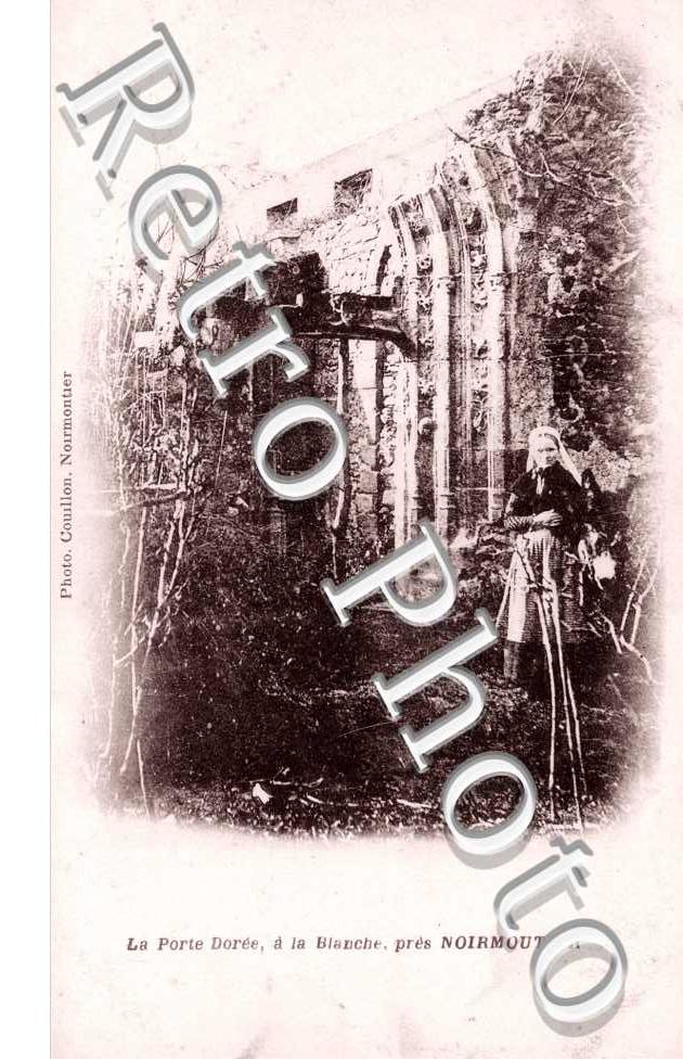 La porte doree a L'Abbaye de la Blanche