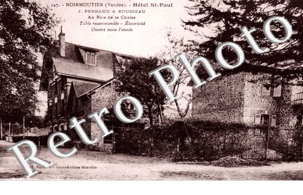 Hotel Saint Paul J. Perraud et Rousseau - Au bois de La Chaise