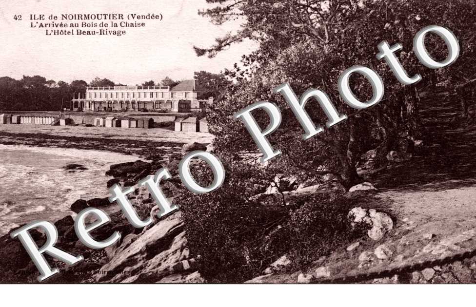 l'Arrivée au bois de la Chaize - l'Hôtel Beau Rivage