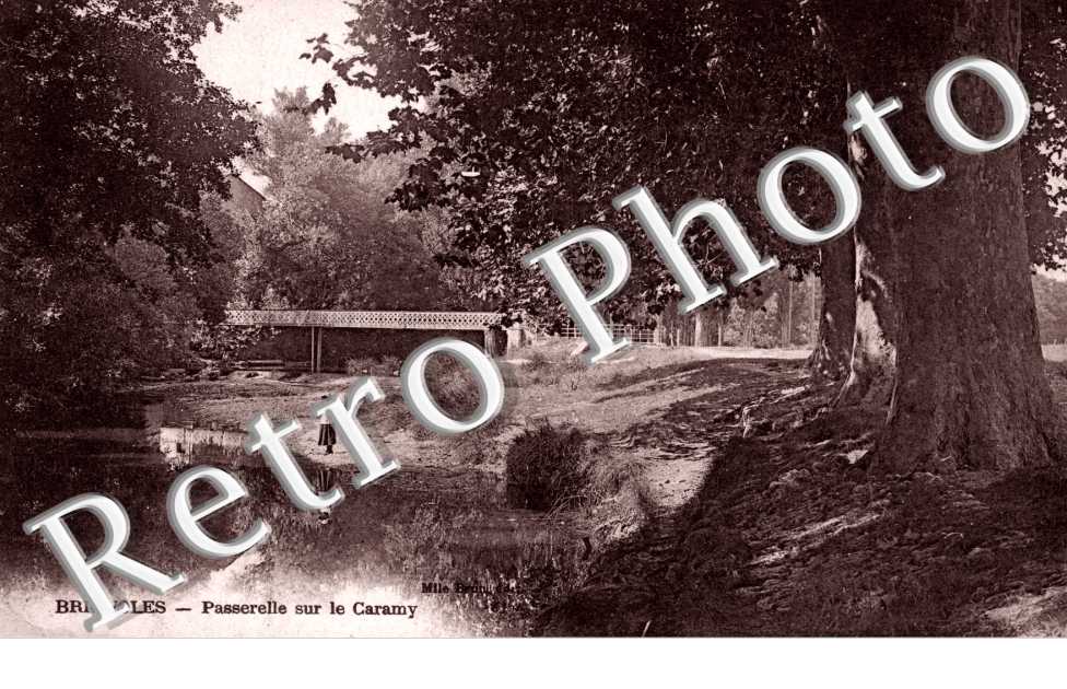 Passerelle sur le Caramy