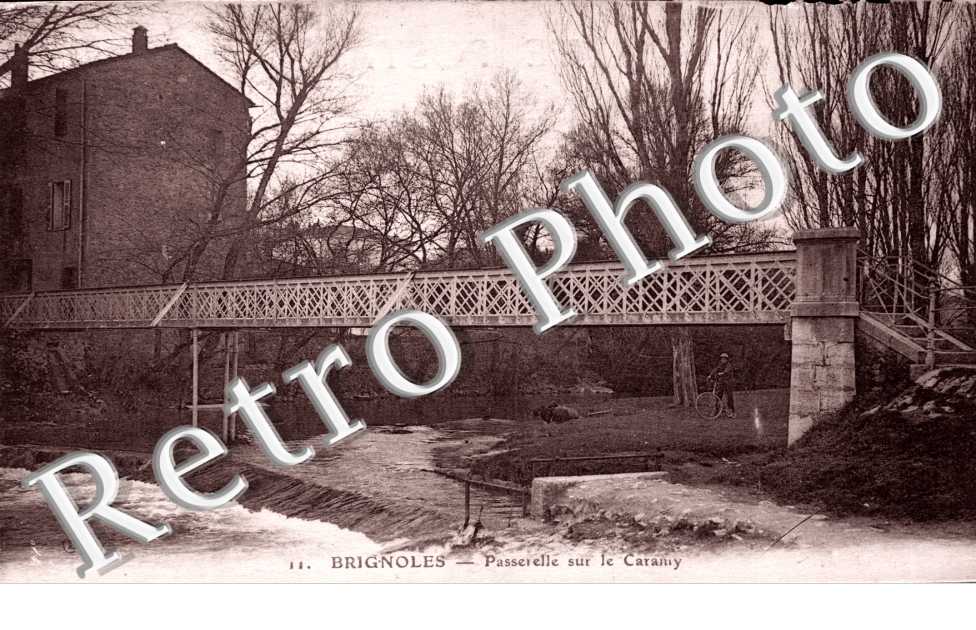 Passerelle sur le Caranry