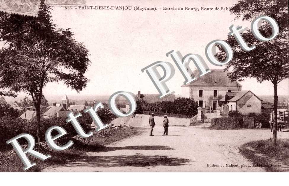 entree du bourg - route de sable