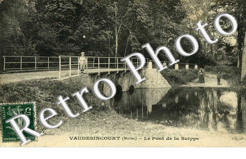 le pont de la Suippe