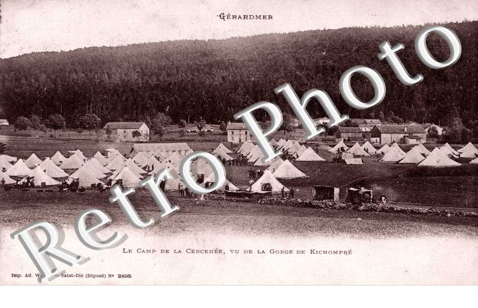Le camp de la Cercenee