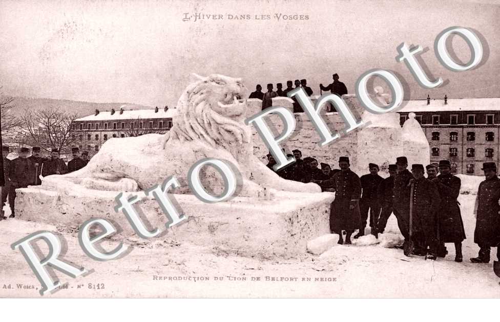 Reproduction du Lion de belfort