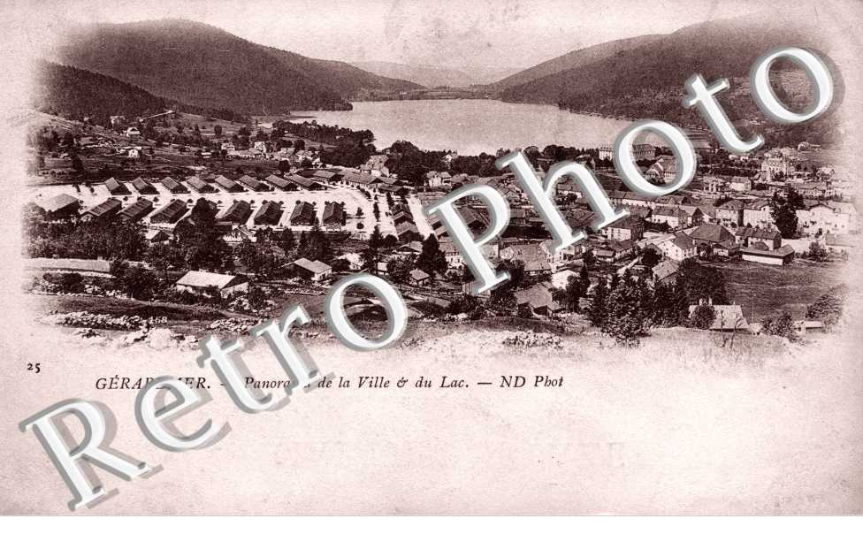 Panorama de la Ville et du lac